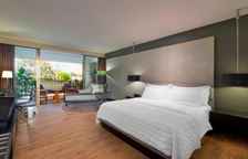 Номер Guest с балконом и с видом на сад