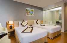 Двухместный номер Deluxe с балконом и с видом на город