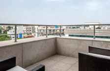 Апартаменты с террасой с 2 комнатами