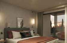 Двухместный люкс Open Plan Private Pool с видом на море