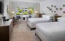 Четырёхместный номер Deluxe с видом на сад