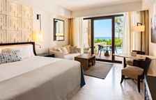 Двухместный люкс с собственным бассейном Infinity Premium Grand c 1 комнатой с видом на море