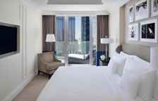 Двухместный люкс с частичным видом на Бурдж-Халифа Premier