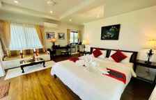 Двухместная вилла с видом на сад