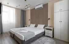 Трёхместные апартаменты Superior (Cottage №11) Дуплекс с 3 комнатами с балконом и с частичным видом на море