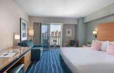 Двухместный номер с частичным видом на океан