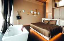 Двухместная вилла Pool c 1 комнатой с видом на море