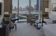 Двухместный номер с частичным видом на Бурдж-Халифа Grand Premier