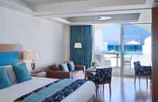 Двухместный люкс with Private Heated Pool Spa seafront