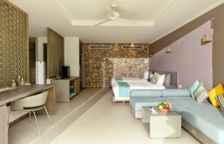 Двухместный номер c 1 комнатой с видом на сад