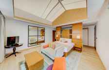 Двухместное бунгало Water с видом на закат