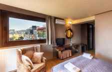 Трёхместный номер Deluxe with lake view and fireplace