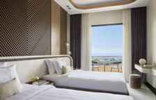 Люкс Sida с 2 комнатами с частичным видом на море