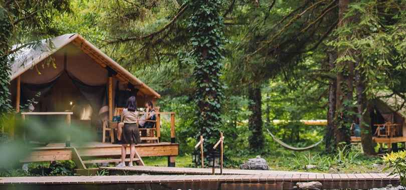 Отель «ЛЕС Глэмпинг и спа»