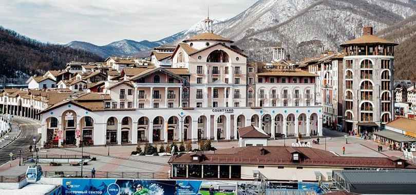 Отель Courtyard Marriott Sochi Krasnaya Polyana