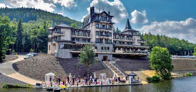 Retro Riverside Wellness Resort